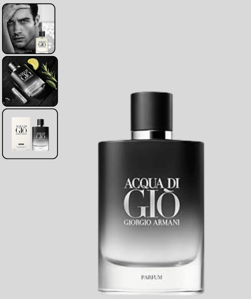 Marine Elegance: GIORGIO ARMANI Acqua di Gio Parfum For Men